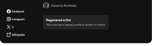 Registered Artist Example 2