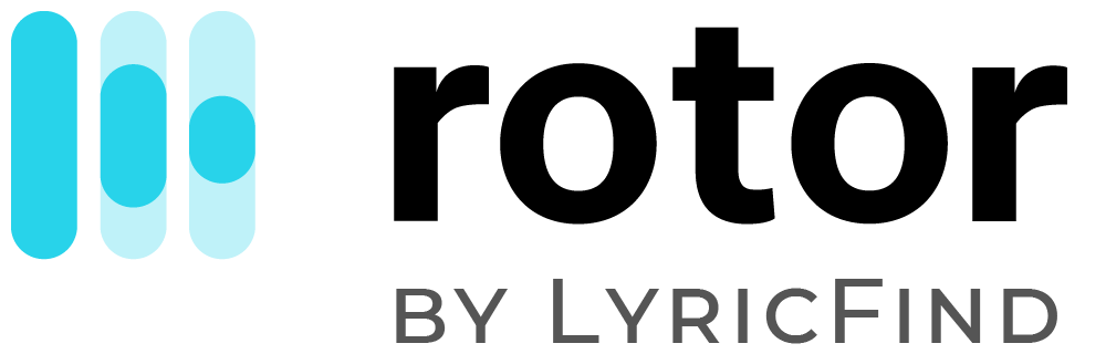 Rotor Videos by LyricFind - Logo Primary