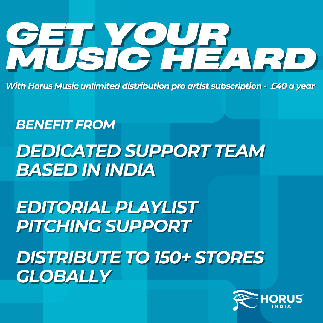 get your music heard with Horus Music India